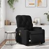 vidaXL Electric Massage Recliner Chair Black