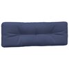 vidaXL Pallet Cushion Navy Blue 100% Polyester Large