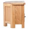vidaXL TV Stand Brown Oak, MDF veneer, Plywood Medium TV Stand