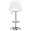 vidaXL Bar Stool Set of 2 White