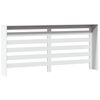 vidaXL Radiator Cover White 68.9x7.9x32.3" Engineered Wood