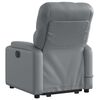 vidaXL Stand Up Massage Recliner Chair Gray