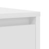 vidaXL Sideboard White Engineered Wood Medium Sideboard Rectangular