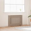 vidaXL Radiator Cover 44.1"x7.5"x32.1" MDF