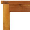 vidaXL Garden Bench Brown Solid Acacia wood 70.9 in x 13.8 in x 17.7 in