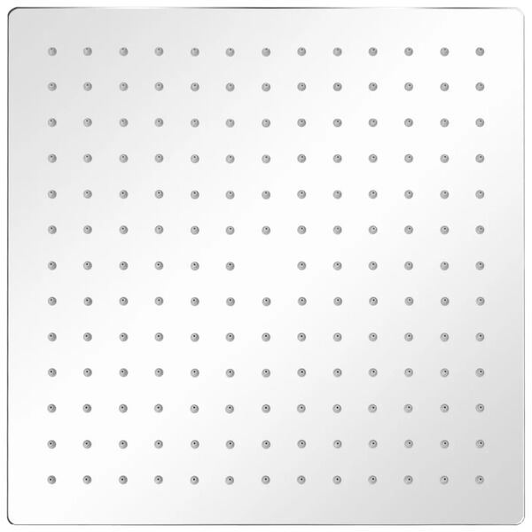 vidaXL Rain Shower Head Stainless Steel 11.8x11.8" Square