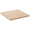 vidaXL Table Top Natural Solid pine wood 19.7 x 19.7 in