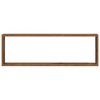 vidaXL Wall Shelf 2 pcs Old wood 80 x 15 x 26 cm Engineered wood