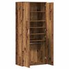 vidaXL Shoe Cabinet Old Wood Engineered Wood Medium Shoe Cabinet