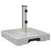 vidaXL Parasol Base Grey 16.14 x 16.14 x 14.57 in Granite