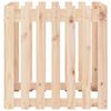 vidaXL Garden Planter Natural Pine Solid Pine Wood Medium Durable