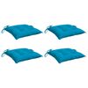 vidaXL Pallet Cushion Set of 4 Light Blue Oxford Fabric