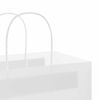 vidaXL Paper Bags 50 pcs with Handles White 32x17x44 cm