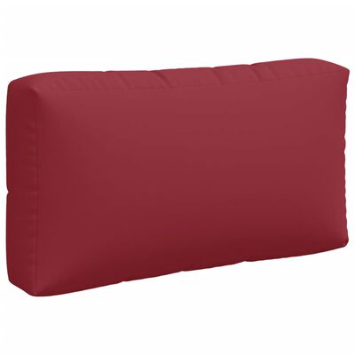 vidaXL Pallet Cushions 3 pcs Red Fabric