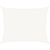 vidaXL Sunshade Sail 1.75 oz/ft&sup2; White 19.7x26.2' HDPE