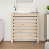 vidaXL Radiator Cover 31.3x7.5x33.1" Solid Wood Pine