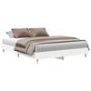 vidaXL Bed Frame 2 pcs White 59.84 x 79.92 in Engineered Wood