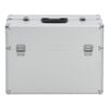 vidaXL Tool Case 18.5"x14.2"x7.9" Silver Aluminum