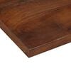 vidaXL Table Top Varied Solid Reclaimed Wood 27.6 x 7.9 x 1.0 in Tough