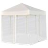vidaXL Gazebo Cream White