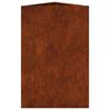 vidaXL Garden Planter Set of 2 Brown Weathering Steel