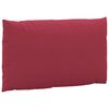 vidaXL Pallet Cushion Wine Red Oxford fabric (100% polyester)