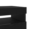 vidaXL TV Cabinet Set 3 pcs Black 102.36 x 13.78 x 15.75 in