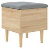 vidaXL Storage Bench Sonoma oak