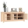 vidaXL Shoe Cabinet Natural Wood Solid pine wood