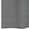 vidaXL Voile Curtains with Loops 2 pcs Dark Grey 55.1x96.5"