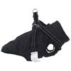 vidaXL Dog Coat Black Polyester, fleece L Dog Coat Other Modern
