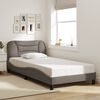vidaXL Bed Frame Taupe