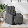vidaXL Electric Massage Recliner Chair Dark Grey