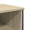 vidaXL Console Table Sonoma Oak Engineered Wood Medium Console Table