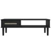 vidaXL Coffee Table Black