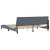 vidaXL Bed Frame Dark Grey