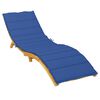 vidaXL Sun Lounger Cushion Royal Blue Oxford Fabric (100% Polyester)