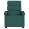 vidaXL Stand Up Massage Recliner Chair Dark Green