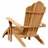 vidaXL Adirondack Chair 2 pcs Brown 137 x 77 x 95 cm Solid Teak Wood