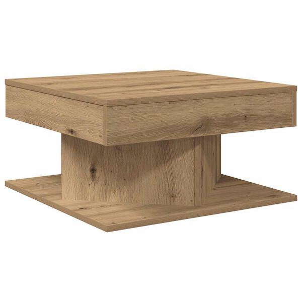 vidaXL Coffee Table Artisan Oak Engineered Wood Small Coffee Table