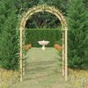 vidaXL Arch Green Treated solid pinewood Large Durable Wooden Arch