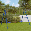 vidaXL Outdoor Swing Set Multicolor Painted steel, PE (polyethylene)