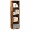 vidaXL Bookcase Old wood Engineered wood 15.7x11.8x59.8 in Modern