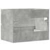 vidaXL Bathroom Cabinet Concrete Grey 23.6x15.2x17.7" Engineered Wood
