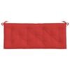 vidaXL Garden Bench Cushion Red 47.2"x19.7"x2.8" Oxford Fabric