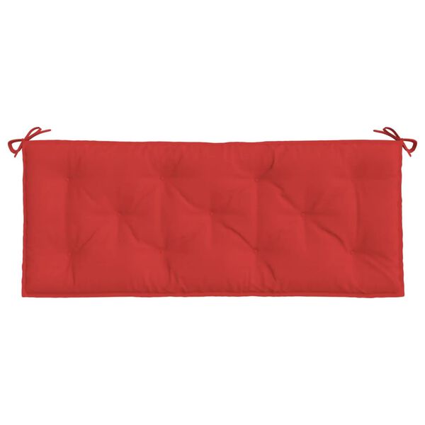 vidaXL Garden Bench Cushion Red 47.2"x19.7"x2.8" Oxford Fabric