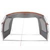 vidaXL Car Tent Grey and Orange Waterproof