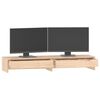 vidaXL Monitor Stand 39.4x10.6x5.9" Solid Wood Pine