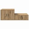 vidaXL Storage Cabinet 2 pcs Artisan Oak 40.55 x 16.14 x 15.75 in