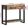 vidaXL Console Table Multicolour 90 x 33 x 75 cm solid reclaimed wood